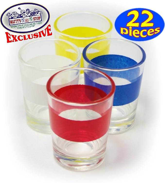 Matty's Toy Stop Drunken Chairs Deluxe Chairs Stack & Balance Drinking Game with Exclusive Storage Bag