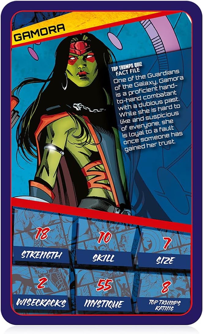 Top Trumps Marvel Universe Specials Card Game, Play with Heroes from Guardians of The Galaxy, The Avengers, and Villains Like Thanos and Carnage, Gift and Toy for Boys and Girls Aged 6 Plus