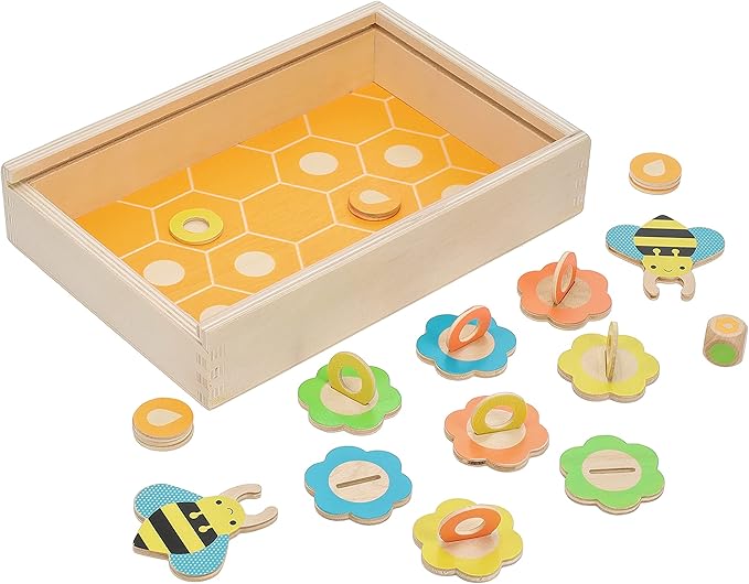 Petit Collage Save The Bees Wooden Game