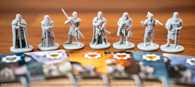 Tiny Epic Game of Thrones Board Game, Strategy Game for Adults & Teens, 1-4 Players, 60+ Min Playtime, Play as Iconic Westeros Characters, Custom Dice, Miniatures, Metal Coins, and Wooden Components