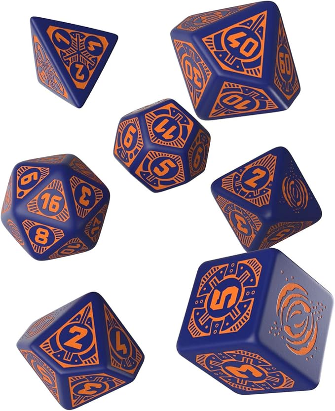 Q-Workshop Starfinder Dead Suns Dice Set 7 Board Games