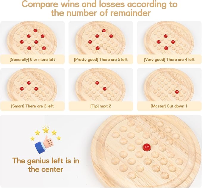 Wooden Memory Chess, Double-Sided Color, Kids Wooden Memory Match Stick Chess with Storage Bag