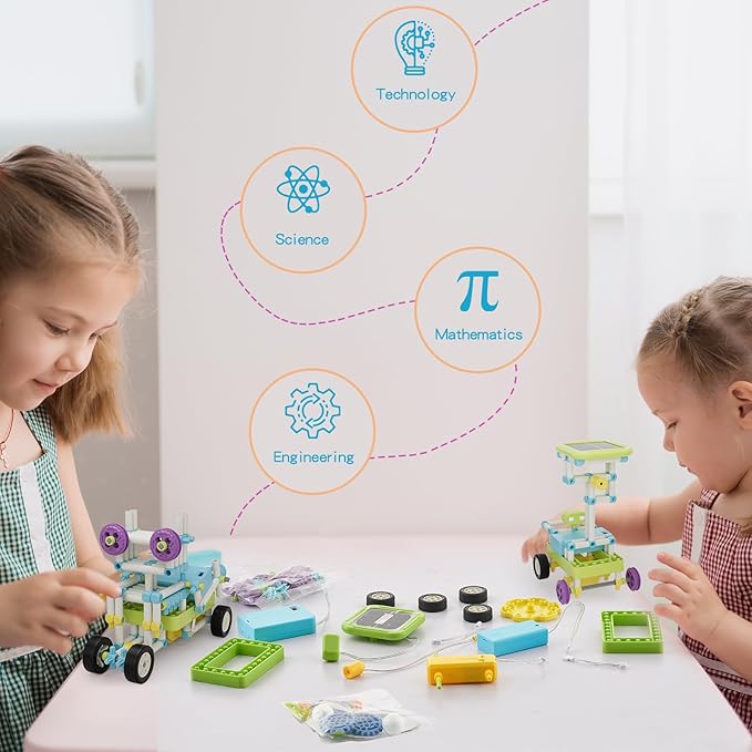 STEM Building Kit for Kids, 430 Pieces Engineering Kits for Kids Age 8-12