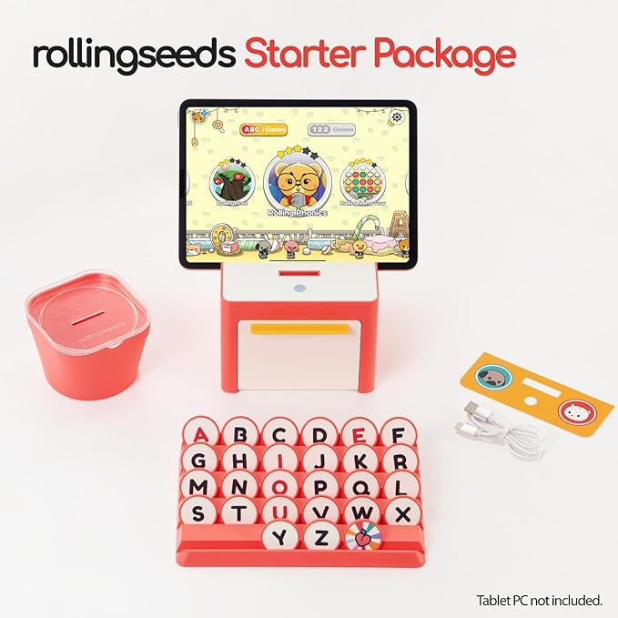 Interactive Edutainment Games for Family | App-Connected Learning Games | Physital Boardgame Console for Entire Family | Multilingual Edutainment Games (Starter Package)