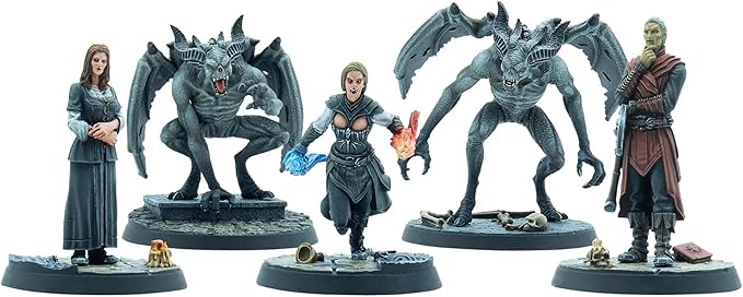 Modiphius Entertainment The Elder Scrolls: Call to Arms - Volkihar Inner Circle - 5 Unpainted Resin Figures