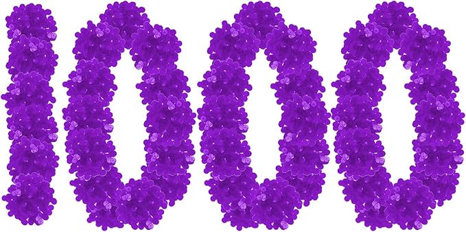Regal Bingo Plastic Bingo Chips 1000 Pcs - Clear Transparent Counters Game Chips Set for Board Game - Fun Family Bingo Night - 3/4 Inch Purple Color
