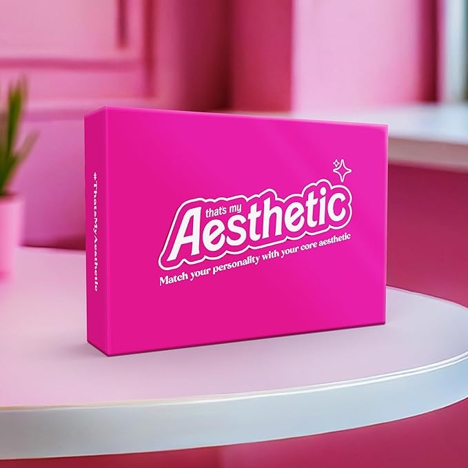 Bubblegum Stuff That's My Aesthetic - Hilarious Fun Personality Game - Discover Your Inner Style - 150 Cards, 8 Possible Cores - are You Cottagecore, Retrocore, or Something Else?