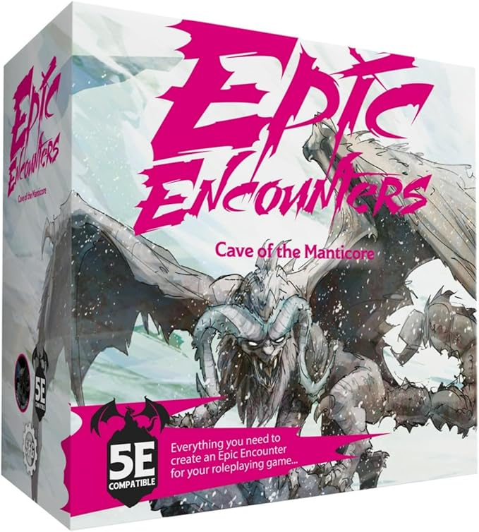 Steamforged Games Epic Encounters: Camp of The Bandit Twins and Cave of The Manticore (2 Items)
