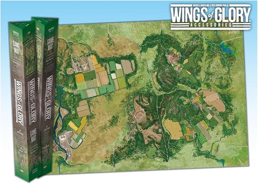 Wings of Glory Expansion Countryside Game Mat