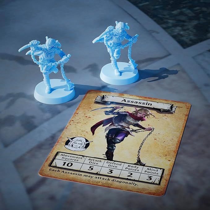 HeroQuest Rise of The Dread Moon Quest Pack, Requires HeroQuest Game System to Play, Roleplaying Games for 2-5 Players, Ages 14+