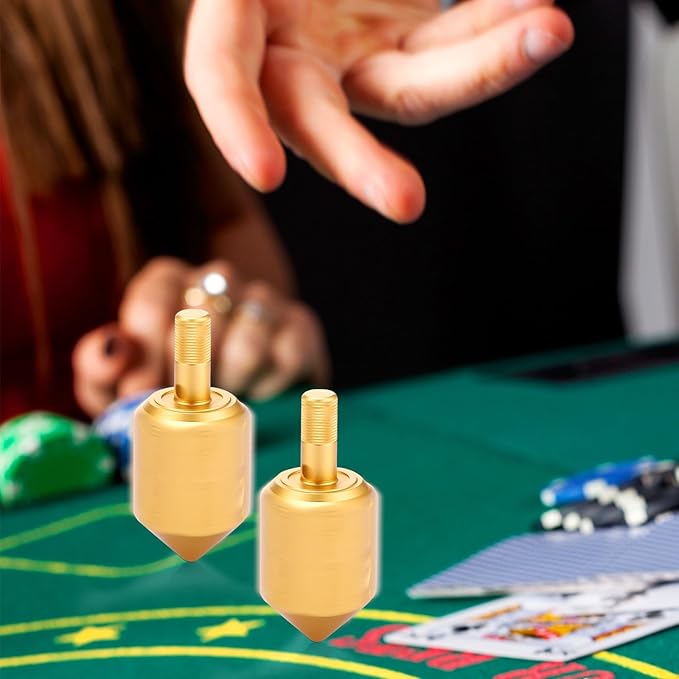 4 Pirinola Toma Todo Set Cinco De Mayo Put and Take Spinner Top Traditional Mexican Game with Bags 6 Sided Aluminum Alloy Rotary Top Dice Ante Up Game for Mexican Fiesta Desktop Dice