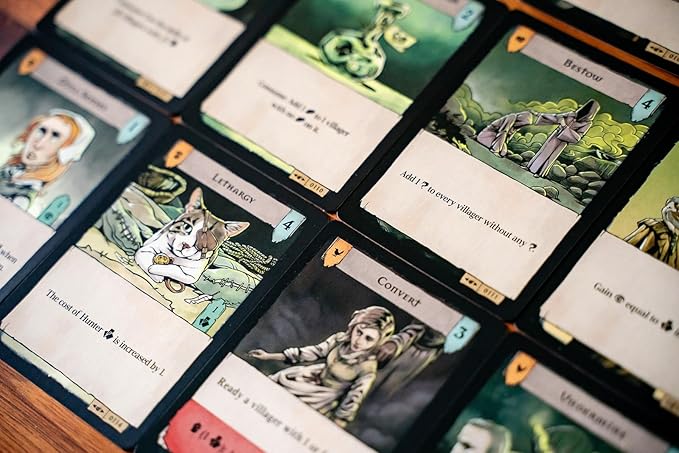 Pagan: Fate of Roanoke - Trials of Old Expansion Pack, Dueling Witch & Hunter Asymmetrical Deduction Card Game Filled with Intrigue & Mystery, 2 Players, 60 Mins