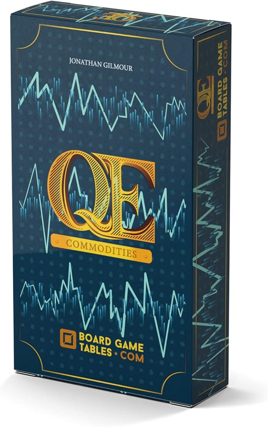 Q.E. Commodities - Expansion to Q.E. Board Game - 3 to 5 Players - 45 Minute Play Time