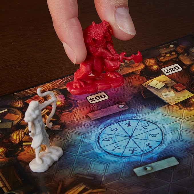 Hasbro Gaming Dungeons & Dragons: Bedlam in Neverwinter Board Game, Escape Room, Cooperative Strategy Games for Ages 12+, 2-6 Players, 3 Acts Approx. 90 Mins Each (Amazon Exclusive)