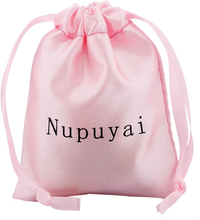 Nupuyai Healing Ruby in Fuchsite Crystal D&D Polyhedral Dice Set with Box for Dungeons and Dragons, Set of 7 Table Top Game Dice for RPG MTG Roleplaying Collection