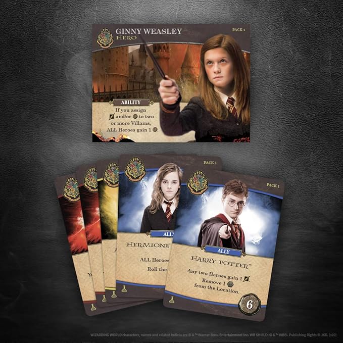 USAOPOLY Harry Potter: Hogwarts Battle - The Charms and Potions Expansion/Second Expansion to Harry Potter Deckbuilding Game/Featuring New Abilities & Cards/Officially Licensed