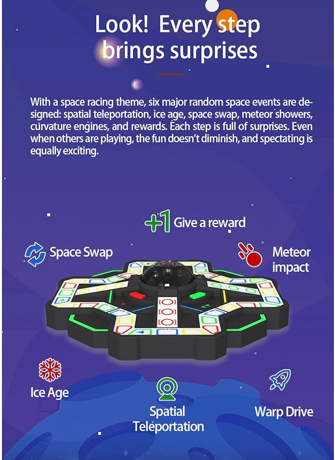 Flying Chess Educational Toy Children Board Games Single Player Multiplayer Board Game for Adult and Children