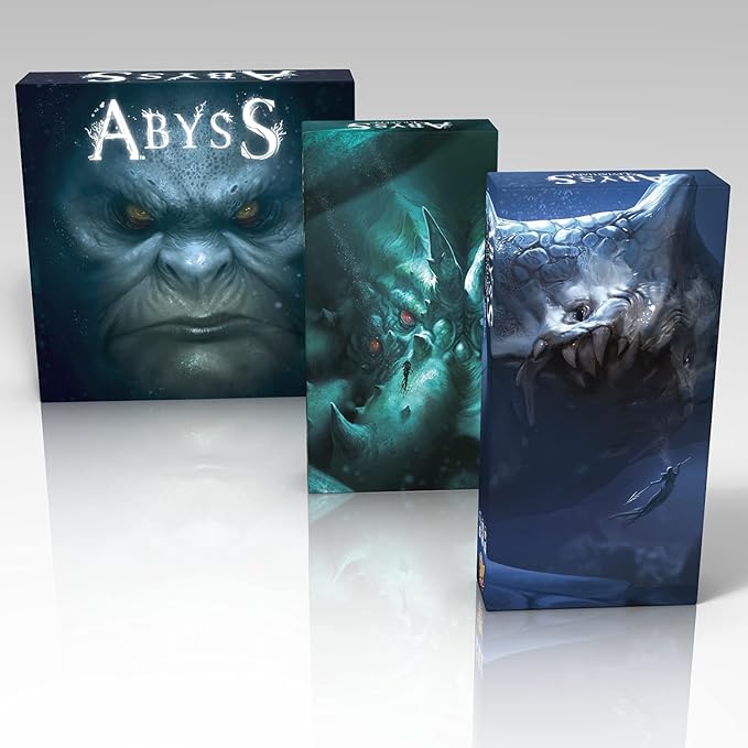 Abyss, Game of Development, Combination and Collection in Which Players try to Take Control of Strategic Locations, Exciting and Tense Gameplay, For Ages 14 and up