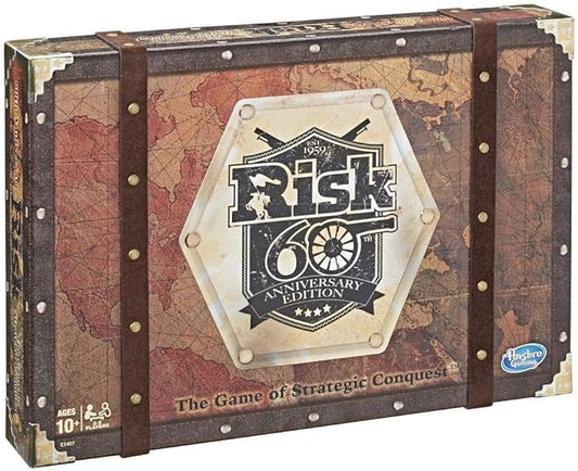 Hasbro Gaming Risk 60th Anniversary Edition Family Board Game for Ages 10 and Up