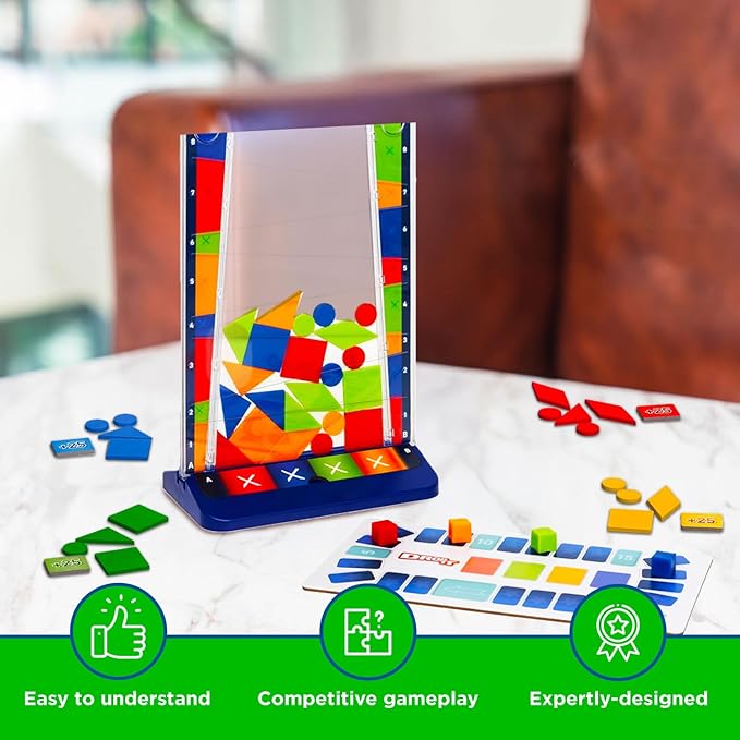 Drop It – A Fun Family Strategy & Dexerity Game by Kosmos Games, Parents’ Choice Silver Award Winner, Play Individually or on Teams, Ages 8+, Fun for Kids, Adults, Family Game Nights