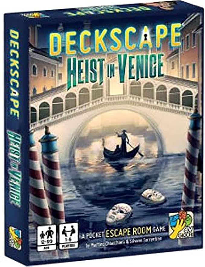 DaVinci Games Card Games Deckscape - Heist in Venice SW