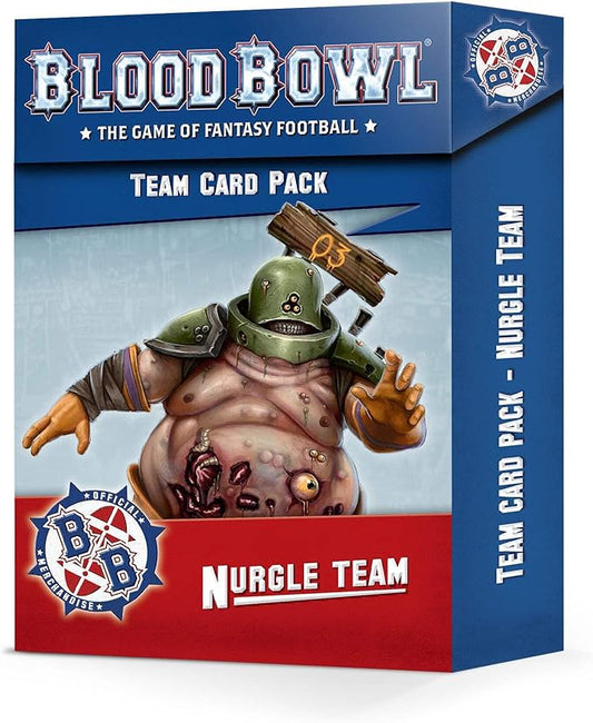 Games Workshop Blood Bowl Nurgle's Rotters Team Card Pack