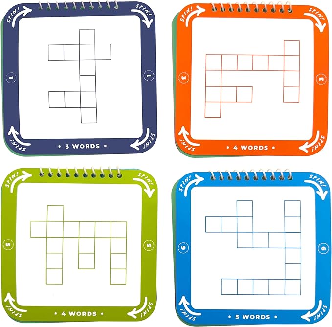 Crossword and Party Board Game - Ideal for Word Puzzle Lovers - JoPat Games - 2-6 Players