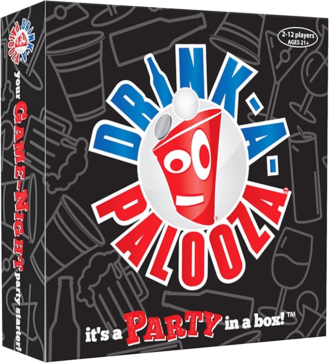 The Ultimate Party Drinking Game for Adults - The Board Game That Combines Beer Pong, Flip Cup, Kings Cup, Drinking Card Games & More Fun Challenges!