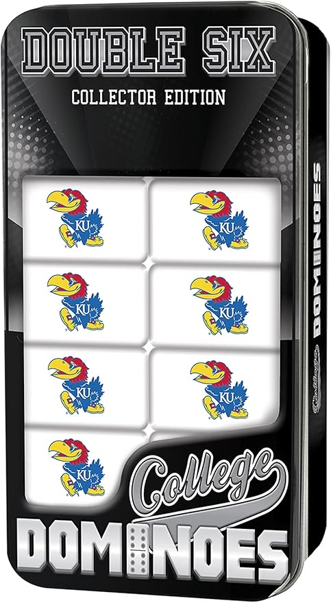 MasterPieces NCAA Collector Edition Double Six Dominoes