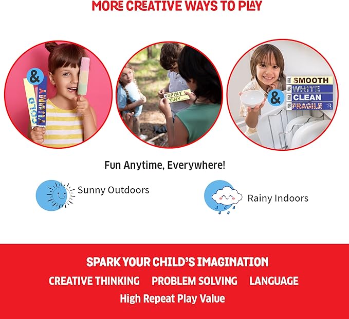 Chalk & Chuckles Scavenger Hunt Game for Kids Ages 4-8, 8-12 Years, Fun Family Game, Indoor and Outdoor Activities