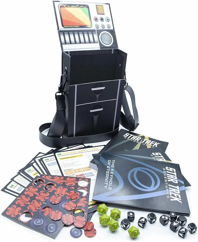 Star Trek Adventures: Tricorder Collector's Box Set - RPG RuleBook, Dice, Tokens & More, Tabletop Role Playing Game, Officially Licensed, Ages 13+