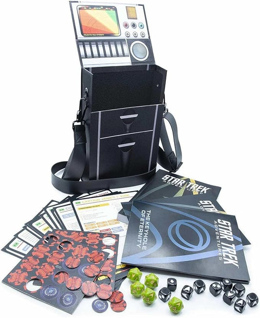 Star Trek Adventures: Tricorder Collector's Box Set - RPG RuleBook, Dice, Tokens & More, Tabletop Role Playing Game, Officially Licensed, Ages 13+