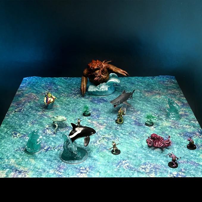 Warlock Tiles: Game Mat – Subterranean Lake