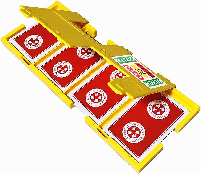 TSB Duplicate Boards for Bridge Game Set of 16 PCS - Duplicate Bridge Boards for Dealing Machine - Home Bridge Cards Game Kit - Duplicate Boards for Bridge Cards