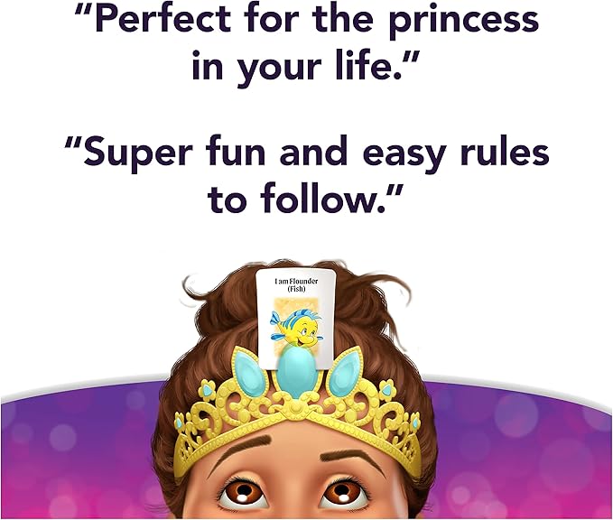 Hedbanz Disney Princess Game with Hedbanz Frozen Game 2-Pack Bundle, Classic Question Game for Kids and Families, Ages 6 and up, Amazon Exclusive
