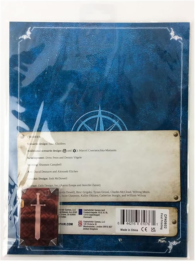 Frosthaven: Solo Scenarios - A Solo Play 17 Scenario Pack for Frosthaven Board Game, Level 5+ Characters, Ages 14+