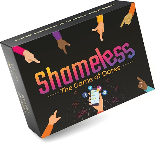 Shameless Party Card Game - Fun Social Dares for Adults & Teens - Perfect for Birthday, Bachelorette & Family Parties