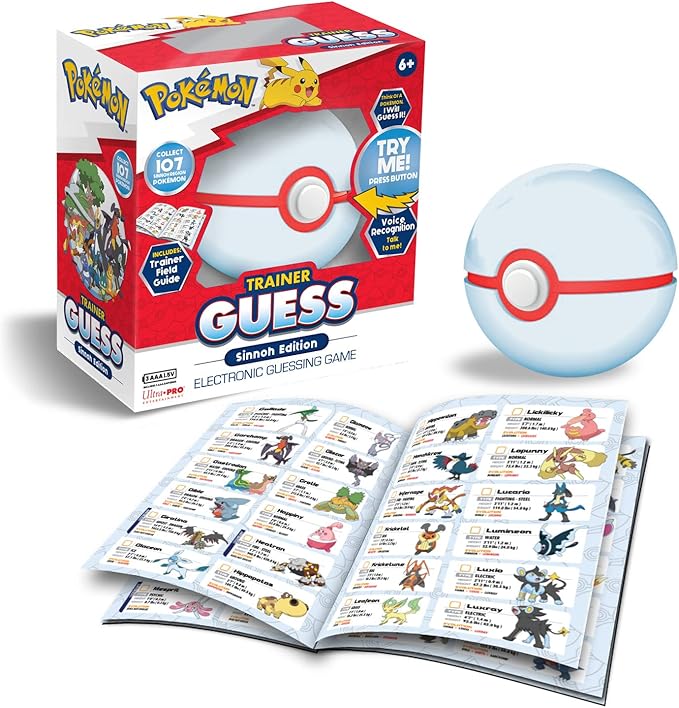 Pokemon Trainer Guess Electronic Game [Sinnoh Edition]