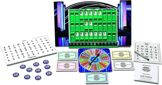 Wheel of Fortune Game: 6th Edition - Spin The Wheel, Solve A Puzzle, And Win by Pressman
