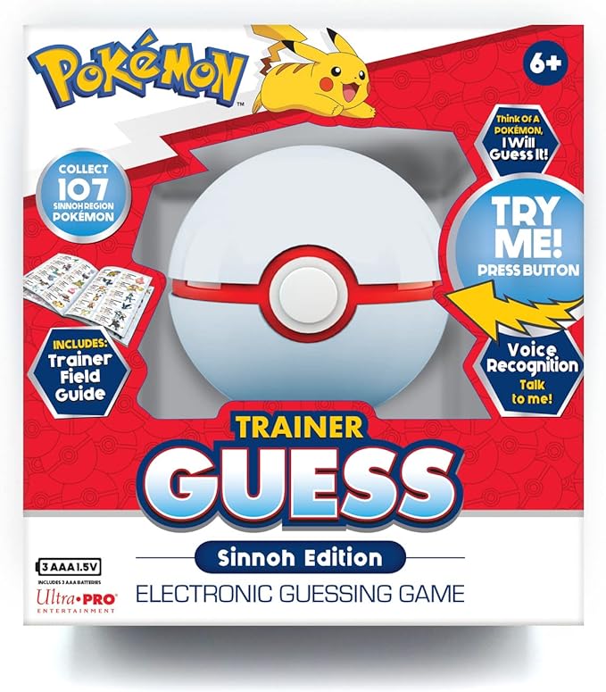 Pokemon Trainer Guess Electronic Game [Sinnoh Edition]