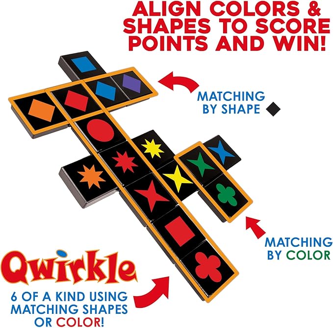 Mindware | Qwirkle Collector's Edition | Family Game | Ages 6+ | 2-4 Players | 45 Minutes Playing Time