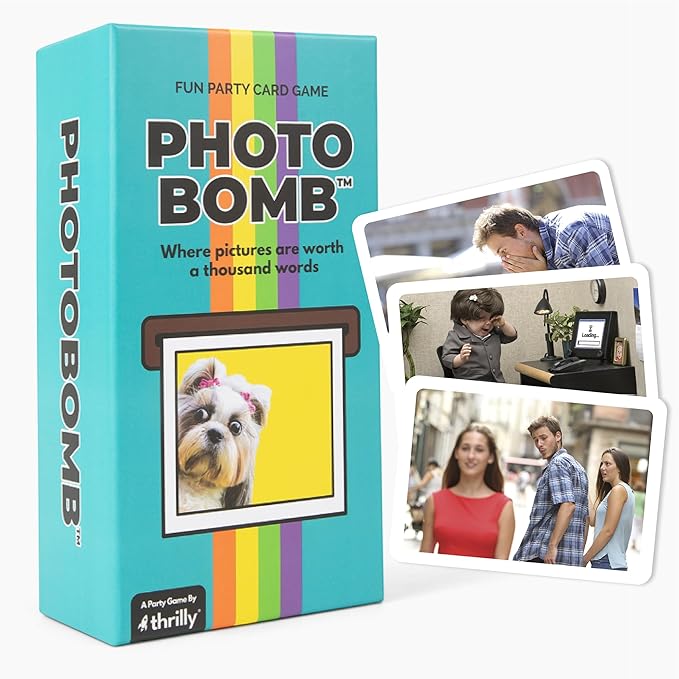 The Viral Party Board Game - Find The Photobomber - Light Strategy Party Game - Ages 13+