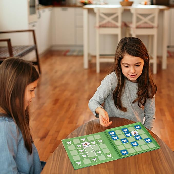 Magnetic Memory Matching Games for Toddlers Ages 3+, Travel Games for Kids, Fun Educational Toys for Nature & Road Trips
