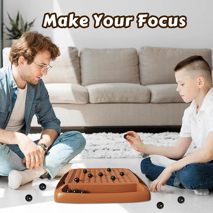 Magnetic Game Chess, Magnet Game Board Games for Kids and Adults, Magnet Chess Set Family Games Ideal for Family and Friend Game Night, 2-4 Players