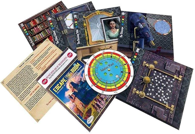 ThinkFun Escape The Room Stargazer's Manor - A Thrilling Escape Room Game in a Box for Ages 10 and Up | Enhances Logical Reasoning | Perfect for Family Game Night | Ideal Gift for Puzzle Lovers