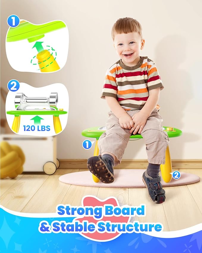Toddlers Toys Ages 1-3, Magnetic Drawing Board, Toddler Boy Toys for 1 2 3 Years Old, Doodle Board Pad Learning and Educational Toys for 18 Months Baby 1-3 Yr Kids Birthday Gifts - Green