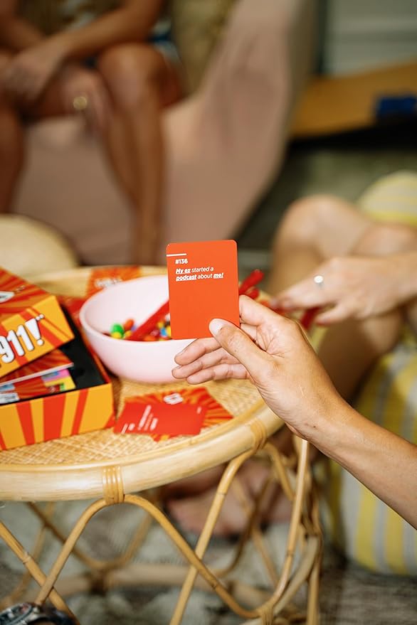Call 911! | A Family Game of Unexpected Emergencies | Family Card Games for Adults & Kids, 200 Emergency Prompts | Fun Card Games for Family Game Nights, Nurse Graduation Gifts, & Parties | Ages 14 Up