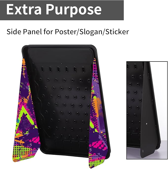 iElyiEsy 31"x21" Exciting Tabletop Prize Drop Plinko Board Game with Foldable Stand and 10 Customizable Playing Pucks - Perfect for Carnival, Tradeshow & Party Fun