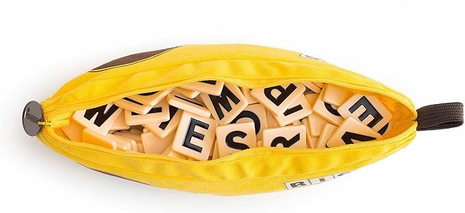 Big Letter BANANAGRAMS: Family Word Game With Easy To See And Handle Letter Tiles
