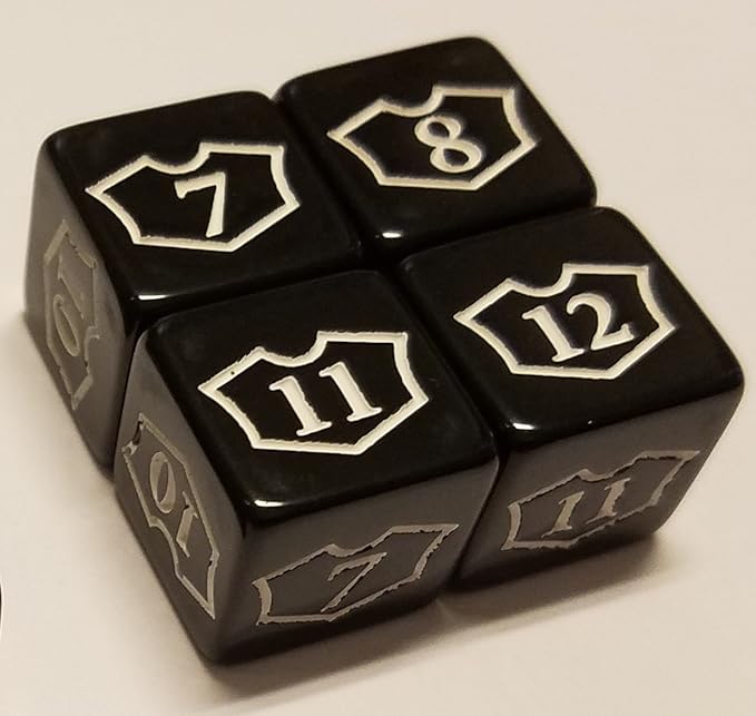 24x Counter, Negative, Goyf & Loyalty Dice for Magic: The Gathering and Other Games/CCG MTG